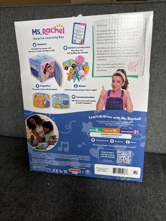 Ms. Rachel Plush Activity Box - Picture 2 of 2